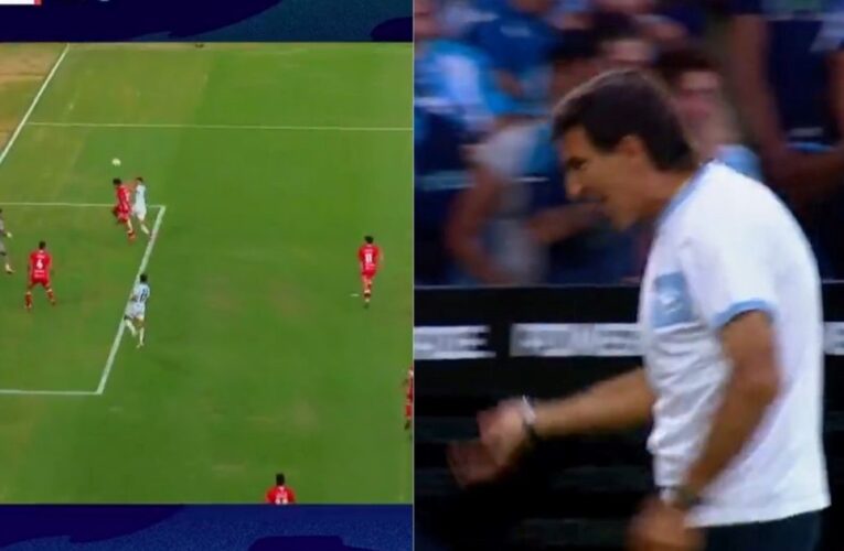 Video: el penal mal anulado a Racing y el enojo de Gustavo Costas