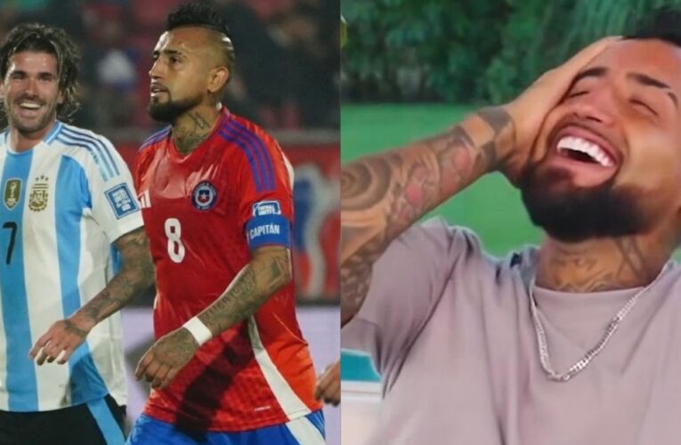 La polémica frase de Arturo Vidal sobre De Paul: «Por canchero…»