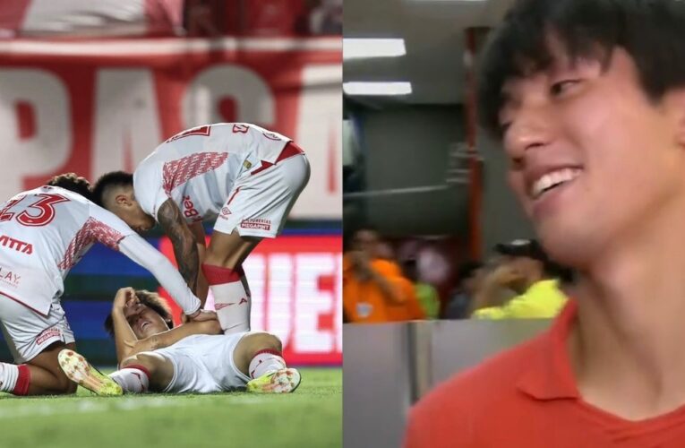Ryoga Kida: su primer gol en Argentina y la revelación por el idioma