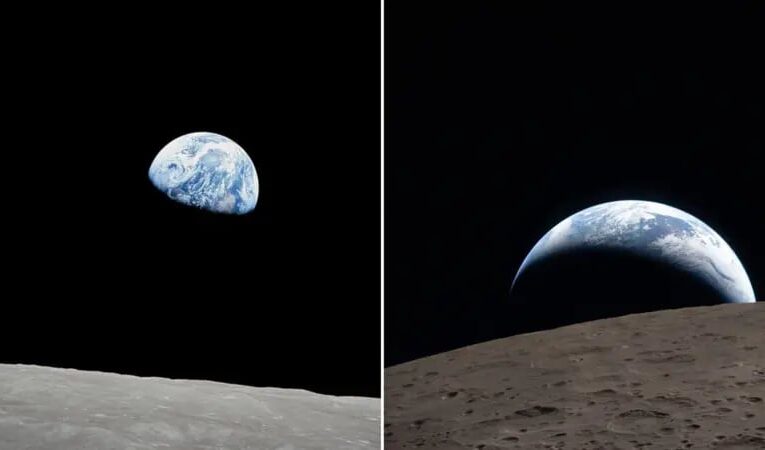 ¿Cómo ha cambiado la Tierra en 58 años?: lo que revela la comparación entre las icónicas fotos de nuestro planeta del Apolo 8 y de Artemis II