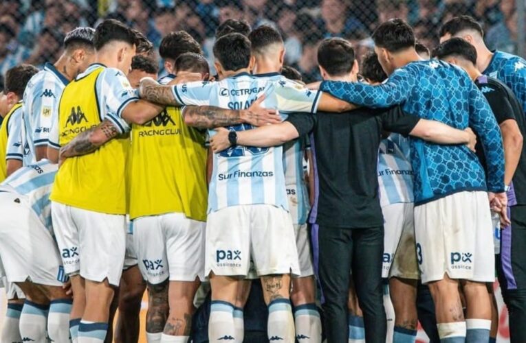 Costas recupera a un jugador que Racing extrañó mucho, pero seguirá con algunas bajas