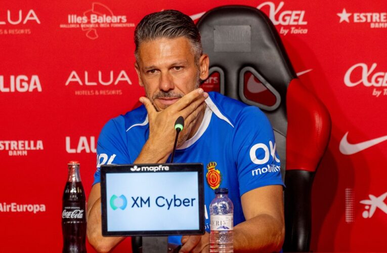 El palo de un futbolista del Mallorca para Martín Demichelis en medio de la lucha por el descenso