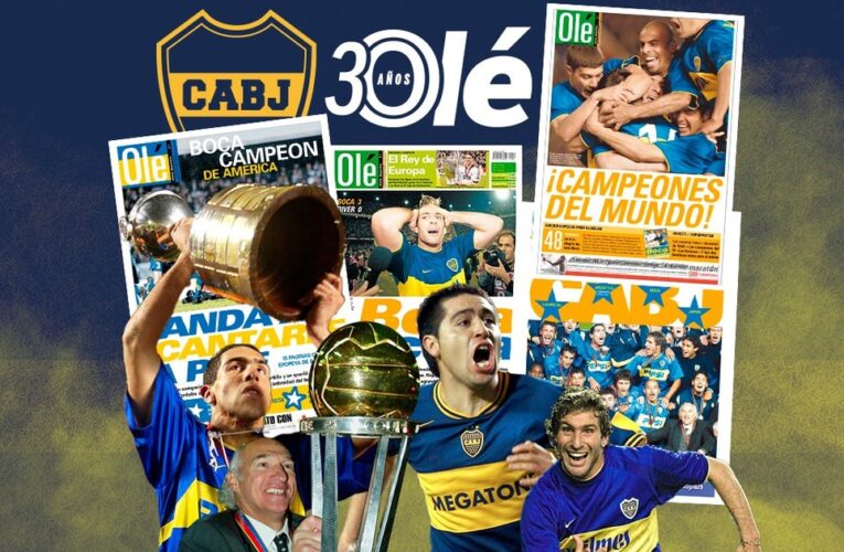 Boca y los 30 años de Olé: de la etapa gloriosa de Bianchi a la búsqueda de la Séptima