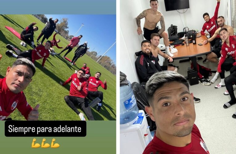 Las sorpresivas historias de Maxi Salas junto a los borrados de River