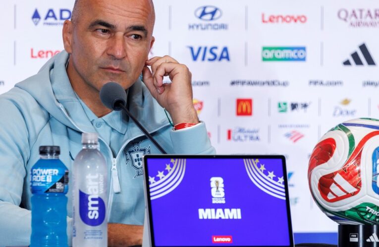 Roberto Martínez, el liderazgo de Cristiano Ronaldo y «espero un gran Mundial de Argentina»